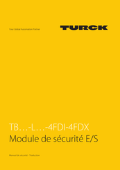 turck 100001828 Manuel De Sécurité