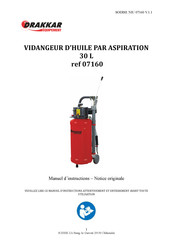 SODISE DRAKKAR EQUIPEMENT 07160 Manuel D'instructions-Notice Originale