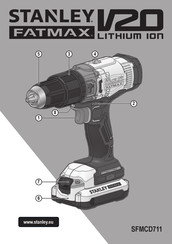 Stanley FATMAX SFMCD711 Traduction De La Notice D'instructions Originale