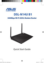Asus DSL-N14U Guide Rapide