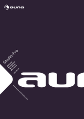 auna Studio-Pro 10029478 Mode D'emploi