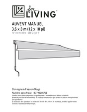 for Living 088-2183-4 Consignes D'assemblage