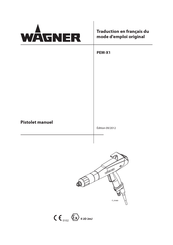 WAGNER PEM-X1 Traduction En Français Du Mode D'emploi Original