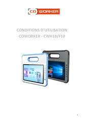 Worker CWH10 Conditions D'utilisation