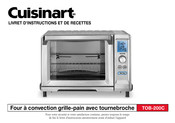 Cuisinart TOB-200C Livret D'instructions Et De Recettes