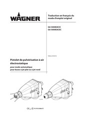 WAGNER GA 5000EACIC Traduction En Français Du Mode D'emploi Original