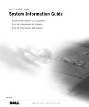 Dell Latitude D800 Guide D'information