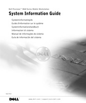 Dell Precision M60 Série Guide D'information
