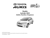 Toyota AURIS 2010 Guide D'action D'urgence