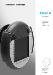 Festo CDSA-D1-VX Montage Et Installation