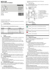 Festo MSE6-D2M Instructions
