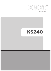 Eliet KS240 Manuel