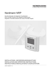 Nordmann Engineering NRP Instructions D'installation Et D'exploitation