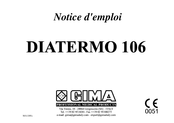 Gima DIATERMO 106 Notice D'emploi