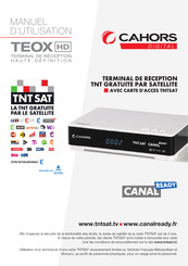 CAHORS Digital TEOX HD Manuel D'utilisation