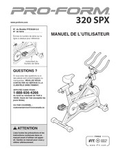 Pro-Form PFEX02812.0 Manuel De L'utilisateur