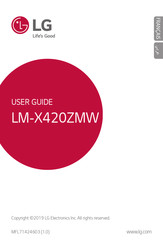 LG LM-X420ZMW Guide Rapide