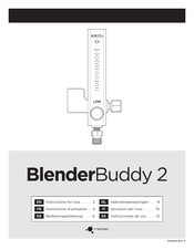 Maxtec BlenderBuddy 2 Instructions D'utilisation