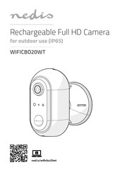 nedis WIFICBO20WT Guide De Démarrage Rapide