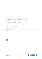 FLENDER N-ARPEX ARN 343-6 Notice De Montage