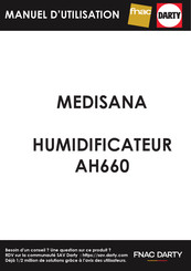 Medisana AH 660 Mode D'emploi