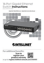 Intellinet Network Solutions IES-16GDB Mode D'emploi