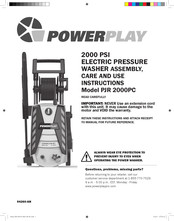 Powerplay PJR 2000PC Mode D'emploi