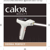 CALOR Derma Perfect Mode D'emploi