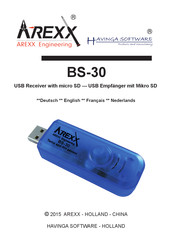 Arexx BS-30 Utilisation