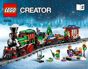 LEGO CREATOR Winter Holiday Train 10254 Mode D'emploi