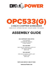 DK2 POWER OPC533G Guide De Montage