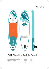 X4-Life ISUP Stand Up Paddle Board Mode D'emploi