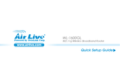 AirLive WL-1600GL Guide De Démarrage Rapide