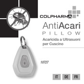 COLPHARMA AntiAcari PILLOW Mode D'emploi