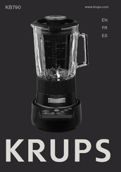 Krups KB790 Mode D'emploi