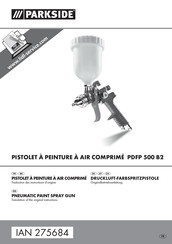 Parkside PDFP 500 B2 Traduction Des Instructions D'origine