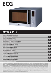 ECG MTD 231 S Mode D'emploi