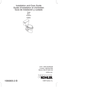 Kohler K-3611 Guide D'installation Et D'entretien