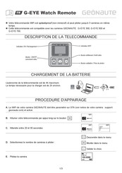 GEONAUTE G-EYE 700 Guide Rapide