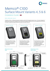 Memco C100 Guide D'installation