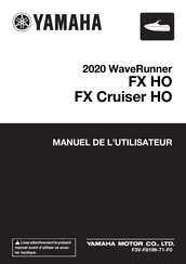Yamaha WaveRunner FX HO 2020 Manuel De L'utilisateur