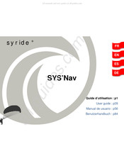 Syride SYS'Nav Guide D'utilisation