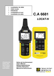 Chauvin Arnoux C.A 6681 LOCAT-N Notice De Fonctionnement