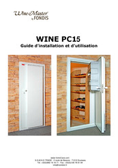 Fondis Wine Master WINE PC10 Guide D'installation Et D'utilisation
