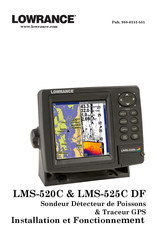 Lowrance LMS-520C Manuel D'installation Et Fonctionnement