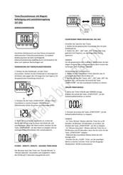 Paragon 237 Mode D'emploi