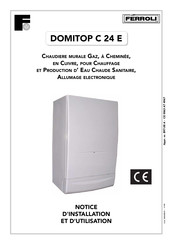 Ferroli DOMITOP C 24 E Notice D'installation Et D'utilisation