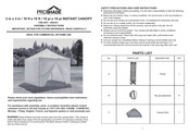 PROSHADE 1902321 Instructions De Montage