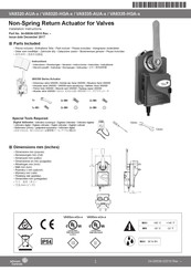 Johnson Controls VA9335-HGA Serie Mode D'emploi