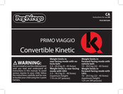 Peg-Perego Primo Viaggio Convertible Kinetic Mode D'emploi